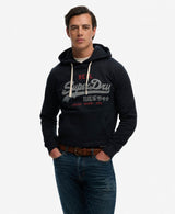 Superdry Vintage Logo Classic Hoodie Eclipse Navy Northern Ireland