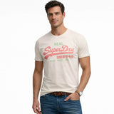 Superdry Vintage Logo Classic T-Shirt Soft White Northern Ireland