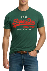 Superdry Vintage Logo Classic T-Shirt Varsity Green Northern Ireland