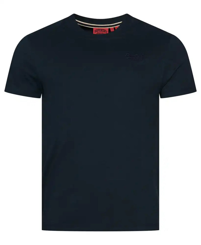 Superdry Vintage Logo Embroidered T-Shirt Eclipse Navy Northern