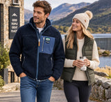 Superdry Vintage Retro Full Zip Fleece Eclipse Navy Northern Ireland