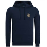 Tommy Jeans Mens Tommy Crest Hoodie Dark Night Navy Northern Ireland