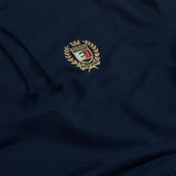 Tommy Jeans Mens Tommy Crest Hoodie Dark Night Navy Northern Ireland