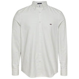 Tommy Jeans Mens Slim Oxford Shirt Sweet Blue Stripe Northern Ireland