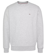 Tommy Jeans Regular Fleece Sweatshirt Light Grey Heather Northern