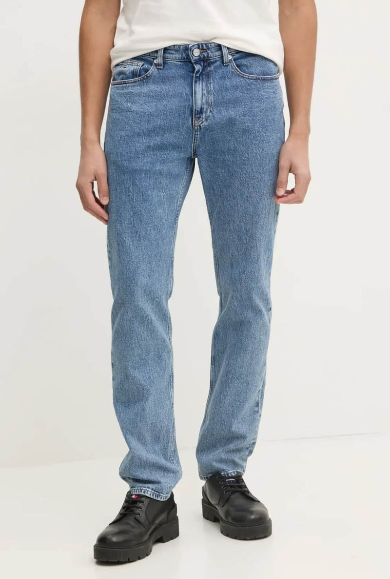 Tommy Jeans Ryan Slim Straight Mid Wash Denim Blue Northern Ireland
