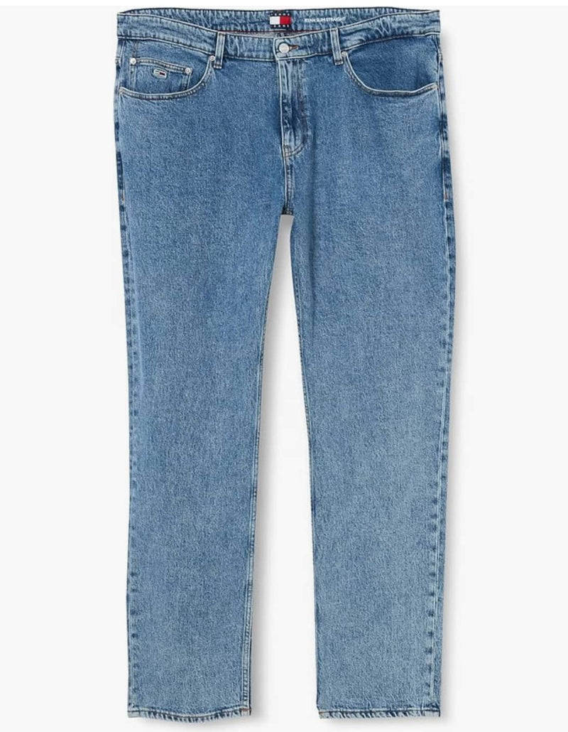 Tommy Jeans Ryan Slim Straight Mid Wash Denim Blue Northern Ireland
