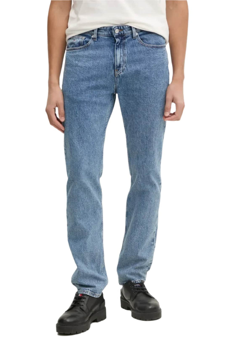 Tommy Jeans Ryan Slim Straight Mid Wash Denim Blue Northern Ireland