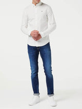 Tommy Jeans Slim Stretch Oxford Shirt White Northern Ireland Belfast