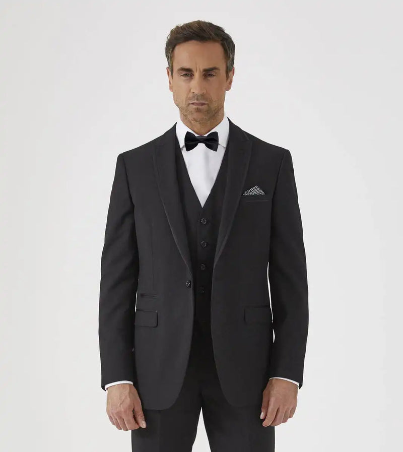 Tuxedo No.12 Dinner Suit Black Tailored Fit