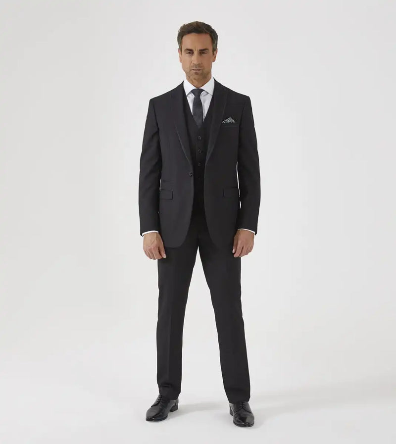 Tuxedo No.12 Dinner Suit Black Tailored Fit