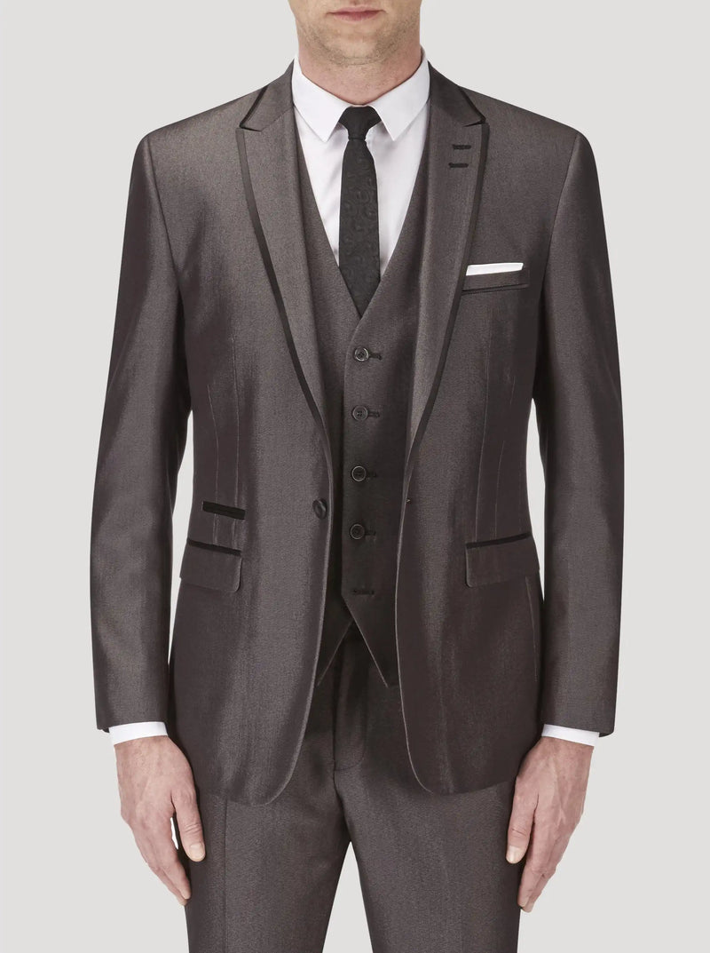 Tuxedo No.15 Dinner Suit Charcoal Tailored Fit