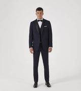 Tuxedo No.17 Navy Check Tailored Fit