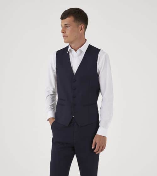 Tuxedo No.17 Navy Check Tailored Fit
