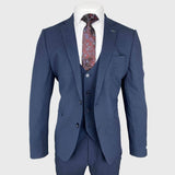 White Label 8250 Tapered Fit Suit - Navy