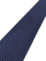 White Label Knitted Tie Dark Navy Ballynahinch Northern Ireland