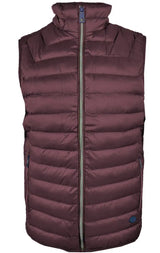 White Label Men’s Gilet Body Warmer Harding Burgundy Northern Ireland