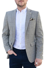 White Label Mens Jasper Sports Jacket Natural Northern Ireland Belfast