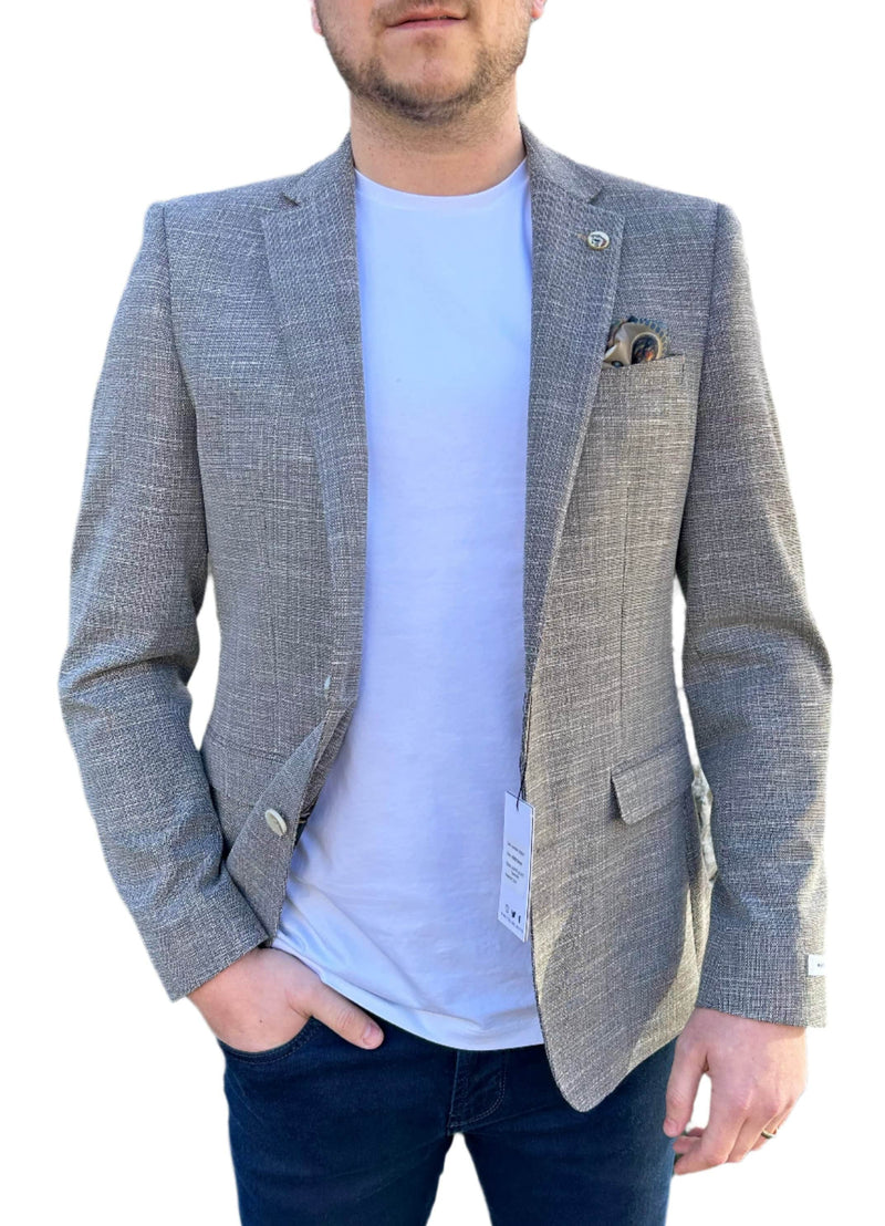 White Label Mens Jasper Sports Jacket Natural Northern Ireland Belfast