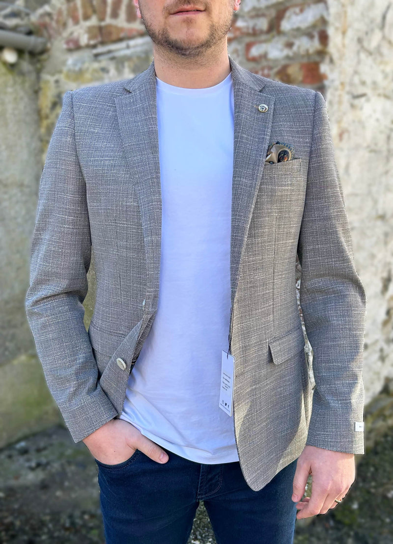 White Label Mens Jasper Sports Jacket Natural Northern Ireland Belfast