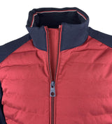 White Label Men’s Kingsford Zip Up Casual Jacket Red Ballynahinch