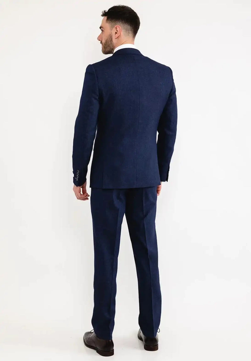 White Label Men’s Mix & Match Suit Birdseye Navy Northern Ireland