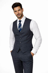 White Label Mix & Match Suit Birdseye Charcoal Northern Ireland