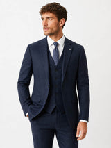 White Label Mix & Match Suit Navy Check Northern Ireland Belfast