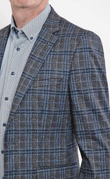 White Label Tapered Fit Grey/Navy Jacket Ballynahinch Northern Ireland