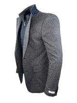 White Label Tapered Fit Sports Jacket Jackson Taupe Check Northern