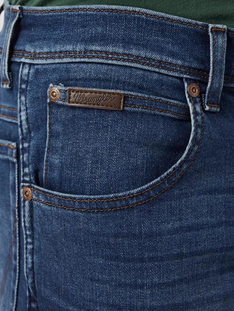 Wrangler Jeans Texas Slim 822 Authentic Slim Blue Silkyway -