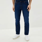 Wrangler - Texas Authentic Straight Blue Jeans - Cool Vantage Style