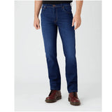 Wrangler Texas 821 Authentic Straight Medium Stretch in Comfort Zone - Blue