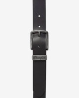 Wrangler Metal Loop Leather Belt - Black