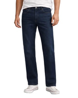 Wrangler Mens Straight Leg Jeans Texas Low Stretch Blue Oxide