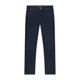 Wrangler Mens Straight Leg Jeans Texas Low Stretch Blue Oxide