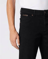 Wrangler - Texas Original Straight Black Jeans
