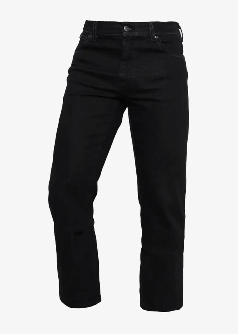 Wrangler - Texas Original Straight Black Jeans
