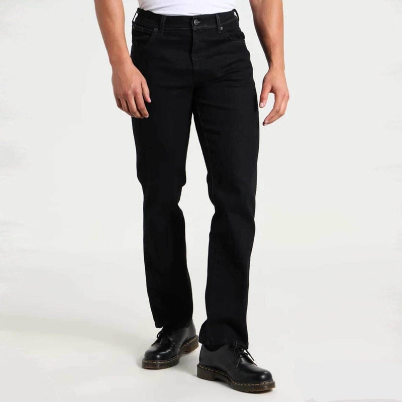 Wrangler - Texas Original Straight Black Jeans
