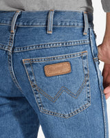 Wrangler Texas Original Straight Mens Jeans - Stonewash
