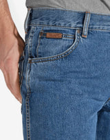 Wrangler Texas Original Straight Mens Jeans - Stonewash