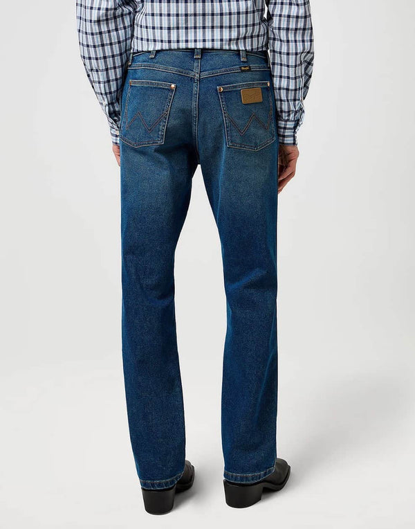 Wrangler Wrancher Old Habits Bootcut Jeans Blue Northern Ireland